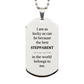 grateful stepparent engraved silver dog tag for inspiring confidence and love perfect gift for christmas birthdays and special occasions