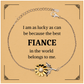 sunflower bracelet for fiance the best fiance in the world belongs to me unique birthday gift for her