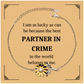 sunflower bracelet partner in crime unique engraved gift for best friend birthday graduation easter with inspirational quote