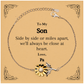 engraved sunflower bracelet for son close at heart graduation birthday christmas gift inspirational jewelry from pa