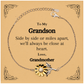 grandson sunflower bracelet to my grandson side by side or miles apart well always be close at heart love grandmother keepsake gift for birthday christmas veterans day graduation engraved inspirational jewelry for grandson