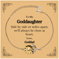 sunflower bracelet goddaughter gift side by side always close at heart engraved hopeful inspirational jewelry for birthday graduation holidays