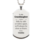 granddaughter silver dog tag always close at heart engraved gift for easter birthday christmas from grandma with love