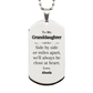 silver dog tag granddaughter love abuela engraved heartwarming gift for holidays and graduation