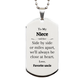 silver dog tag niece gift engraved to my niece perfect birthday christmas graduation veterans day dog tag for niece unique niece jewelry inspirational gift for niece