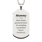 unique engraved silver dog tag for mummy guard your heart with proverbs 4 23 inspirational gift for birthday christmas veterans day