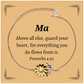 sunflower bracelet inspirational quote gift for her graduation christmas mothers day ma above all else guard your heart proverbs 4 23