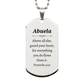 abuela inspirational engraved silver dog tag guard your heart perfect birthday gift for her