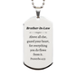 silver dog tag brother in law engraved proverbs 4 23 inspirational gift for birthday christmas and graduation