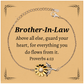 engraved sunflower brother in law bracelet guard your heart perfect birthday gift for him inspirational jewelry for men proverbs 4 23