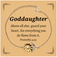 sunflower bracelet goddaughter inspirational proverbs 4 23 engraved jewelry for birthdays christmas and graduations unique gift to guard your heart