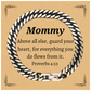 mama cuban link chain bracelet engraved inspirational proverbs 4 23 christmas gift for her