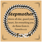 stepmother proverbs 4 23 cuban link chain bracelet for christmas gifts