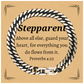 guard your heart stepparent cuban link chain bracelet graduation gift