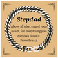 stepdad cuban link chain bracelet guard your heart with this unique engraved gift for stepdad on christmas birthday and other special occasions