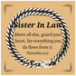 unique cuban link chain bracelet for sister in law above all else guard your heart for everything you do flows from it proverbs 4 23 inspirational gift for birthday christmas graduation and easter