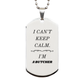 engraved silver dog tag for butcher cant keep calm confidence gift for veterans day birthday christmas