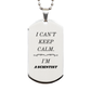 scientist dog tag engraved inspirational quote perfect for graduation gift