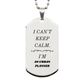 urban planner engraved silver dog tag i cant keep calm im an urban planner perfect gift for graduation birthday or christmas