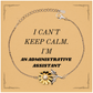 unique sunflower bracelet for administrative assistant i cant keep calm im an administrative assistant inspirational jewelry for work birthday christmas and graduation gifts