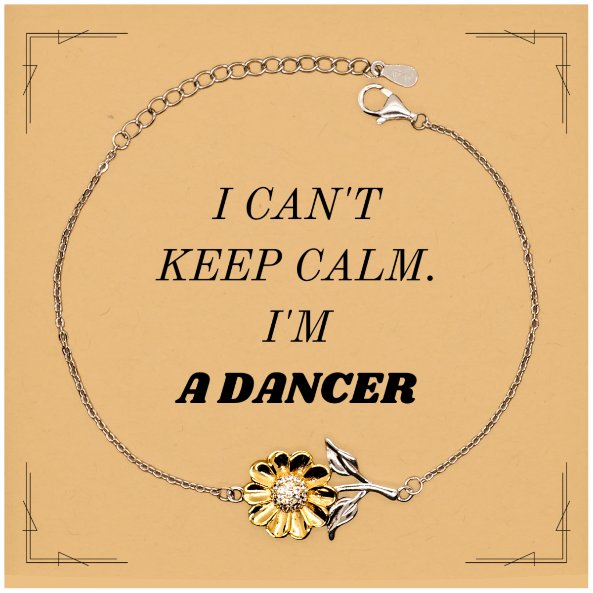 dancer engraved sunflower bracelet perfect gift for celebrating milestones confidence and hope for dancers birthday christmas and graduation