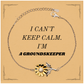 Groundskeeper Sunflower Bracelet I Cant Keep Calm Confidence Graduation Gift