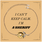 Pulsera de girasol única para sheriff: joyas grabadas inspiradoras para la confianza, la graduación y las festividades