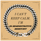 Unique Cuban Link Chain Bracelet for Administrative Assistant - I Cant Keep Calm, Perfect Gift for Christmas, Birthday, and Graduation