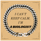 Biologist Engraved Cuban Link Chain Bracelet - Perfect Gift for Biologists, Graduation, Birthday, and Christmas
