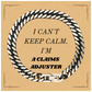 Claims Adjuster Cuban Link Chain Bracelet - I Cant Keep Calm, Perfect Gift for Holidays and Graduation Confidence