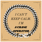 Crane Operator Cuban Link Chain Bracelet - I Cant Keep Calm. Perfect for Birthday, Christmas, and Graduation Gifts