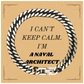Elegant Cuban Link Chain Bracelet for Naval Architect - Unique Gift for Graduation, Birthday, and Christmas - I Cant Keep Calm, Im a Naval Architect - Confidence, Hope, Inspirational