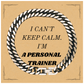 Personal Trainer Engraved Cuban Link Chain Bracelet for Confidence and Motivation, Perfect Gift for Fitness Enthusiasts, Graduation or Birthday