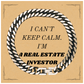 Real Estate Investor Engraved Cuban Link Chain Bracelet - Confidence and Success for Graduation, Birthday, and Holidays
