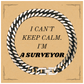 Unique Cuban Link Chain Bracelet for Surveyors - I cant keep calm Gift for Graduation, Christmas, Birthday - Confidence and Style in One Piece