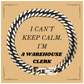 Unique Cuban Link Chain Bracelet for Warehouse Clerk - I Cant Keep Calm, Perfect Gift for Birthday, Christmas, Graduation, Veterans Day, Easter, Confidence Booster
