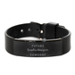 Graphic Designer Future Inspire Black Mesh Bracelet Gift for Holidays