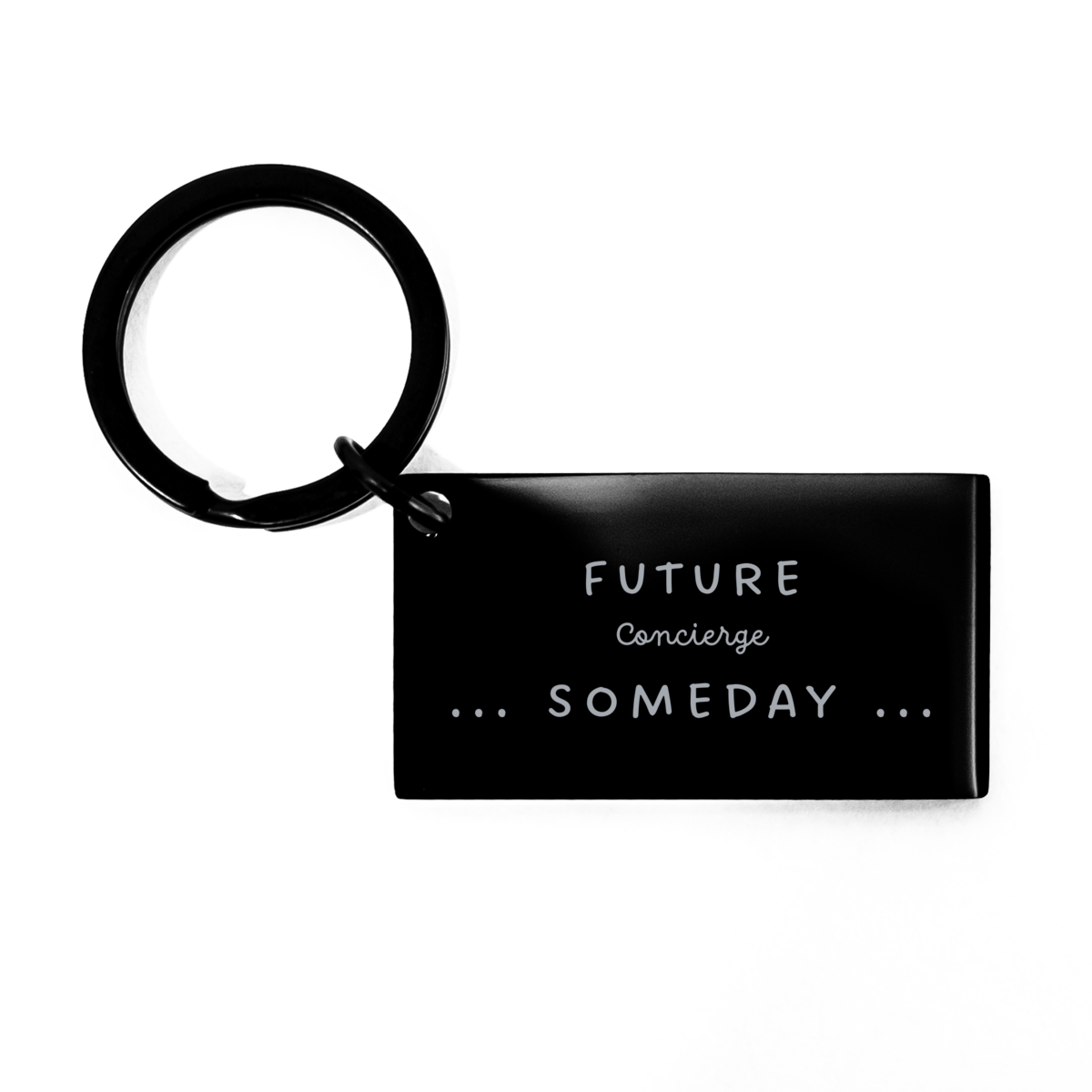 concierge keychain future inspirational engraved gift for graduation birthday and holidays