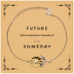 Unique Sunflower Bracelet for Future Administrative Assistants with Hope and Confidence - Graduation Gift for Her