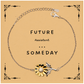 Future Assistant Sunflower Bracelet for Inspiring Confidence, Graduation, and Hope