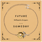 Future Orthopedic Surgeon Sunflower Bracelet - Inspirational Graduation Gift for Orthopedic Surgeons With Hope and Confidence