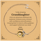 to my amazing granddaughter supporting sunflower bracelet life is an adventure waiting to be explored birthday unique gifts for granddaughter from nonno