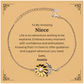 Beautiful sunflower bracelet gift for niece, featuring 18k gold plated sterling silver jewelry.