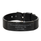 gifts for clerk in a world where you can be anything appreciation birthday black shark mesh bracelet for men women friends coworkers
