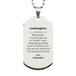 goddaughter motivational gifts from godmother remember to never give up no matter what inspirational birthday silver dog tag for goddaughter